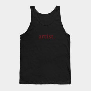 artist. Tank Top